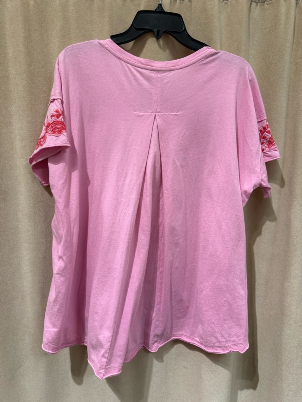 Johnny Was Cassia Raw Detail Swing Tee - Picture 7 of 9